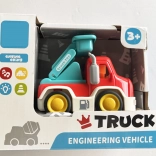 Mașină interactivă macara cu lumini și sunete