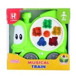Trenuleț sonor cu efecte luminoase