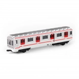 Metroul din Praga model metalic 16 cm cu mecanism pull-back în cutie