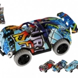 Mașinuță cascador cu mecanism de întoarcere (pull-back)