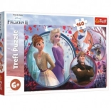 Puzzle Trefl Disney Frozen 2 – aventura surorilor, 160 de piese