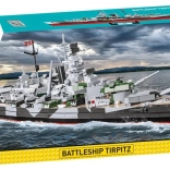 Set de construcție COBI Historical Collection – cuirasatul TIRPITZ (1:300, 2810 piese)