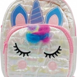 Rucsac Puffy Unicorn alb