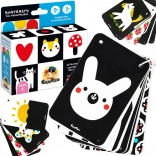 Contraste pe șnur pentru cartea de la 0 luni+