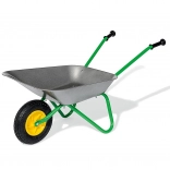 Roabă metalică pentru copii Rolly Toys, gri