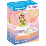 Playmobil Princess Magic – titirez curcubeu ceresc cu prințesă