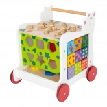 Small Foot premergător din lemn cu urs polar