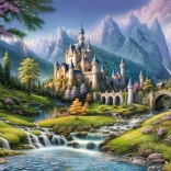 Puzzle Castel Feeric 500 piese Cherry Pazzi