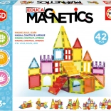 EDUCA Set magnetic Magnetics 42 piese