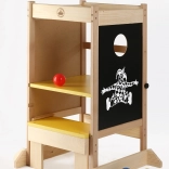 Turn învățare multifuncțional din lemn masiv