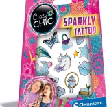 Crazy Chic Tatuaje Sclipicioase de la Clementoni