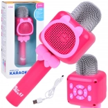 Microfon karaoke wireless pentru copii cu înregistrare și Bluetooth