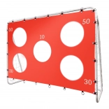Poartă de fotbal pentru copii cu plasă de precizie 2în1 215 x 153 x 76 cm