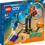 LEGO® City 60360 Provocarea cascadoriilor cu cercuri rotative