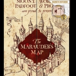 Caiet A5 HARRY POTTER Harta Ștrengarilor