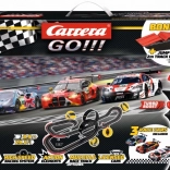 Pistă de curse Carrera GO DTM Super Racer 1:43 cu trei mașini și looping