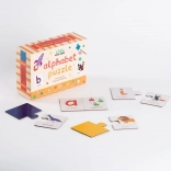 Puzzle Magic Cat Abecedar cu 26x2 piese