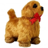 Cățeluș interactiv – merge și latră, maro