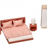 Mobilier pentru căsuța de păpuși - dormitor