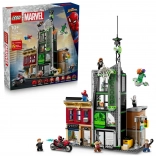 LEGO Marvel Spider-Man și Oscorp – scenă urbană cu minifigurine