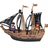 Navă pirat cu figurine și efecte luminoase și sonore 30 cm