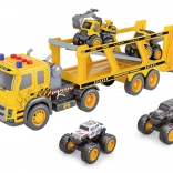 Tractor cu mașini și efecte