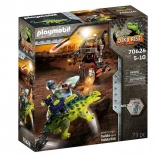 PLAYMOBIL DINO RISE – Saichania: respingerea atacului