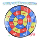 Ţintar cu velcro cu mingi şi săgeţi