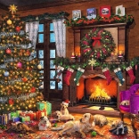 Puzzle 1000 piese Idą Święta TREFL