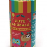 Set creativ pentru cusut animăluțe