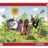 Puzzle Krtek și trupa – 40 de piese