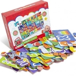 Cocomelon puzzle de podea alfabet 88 × 53 cm