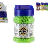 Bile din plastic pentru pistoale de jucărie 6 mm, 1200 buc., mix de culori