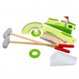 Mini golf din lemn BIGJIGS TOYS pentru copii