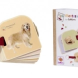 Montessori prima mea cărticică din lemn cu animăluțe