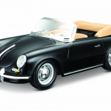 Bburago Porsche 356 B Cabriolet negru 1:24