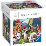 Ravensburger Puzzle Moment – lamă, 99 piese