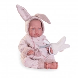 păpușă realistă reborn sweet nacida 42 cm cu corp moale de la antonio juan