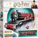Puzzle 3D WREBBIT Harry Potter Expresul de la Hogwarts 460 piese