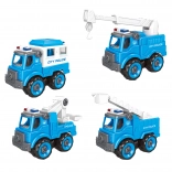 Mașinuță de poliție cu șuruburi 11 cm