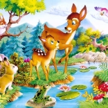 Puzzle 120 piese Little Deer