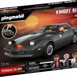 Mașina Knight Rider K.I.T.T. cu figurine și efecte luminoase și sonore