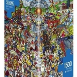 Puzzle 1500 piese Oktoberfest cu poster