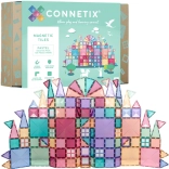 Set creativ magnetic Connetix pastel 120 piese