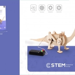 Set de construcție dinozaur Brachiosaurus cu cablu