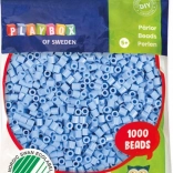 Mărgele de călcat Playbox pastel albastru 1000 buc