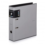 biblioraft A4 cu pârghie 7 cm PASTELINI gri