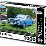 Puzzle RETRO-AUTA VAZ 2107 (1988) – 1000 piese