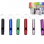 Fluier colorat breloc 6 cm