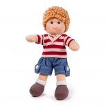 Păpușă textilă Harry 28 cm de la Bigjigs Toys